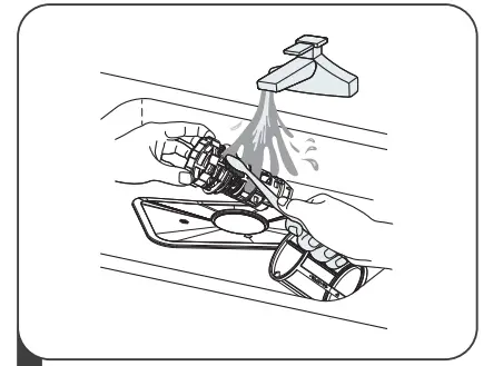 Respekta GSP60IBAV Fully integrated Dishwasher - Glass holder3