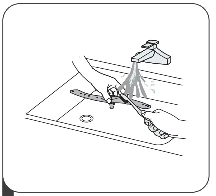 Respekta GSP60IBAV Fully integrated Dishwasher - Spray arms2