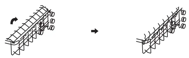 Respekta GSP60IBAV Fully integrated Dishwasher - cup shelves