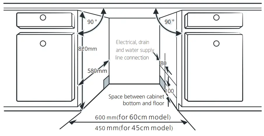 Respekta GSP60IBAV Fully integrated Dishwasher - dishwasher
