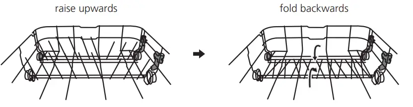 Respekta GSP60IBAV Fully integrated Dishwasher - rack shelves