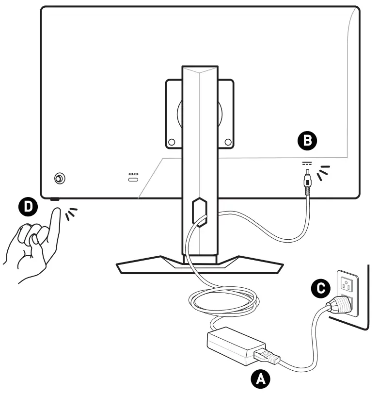 Connecting the Monitor to PC