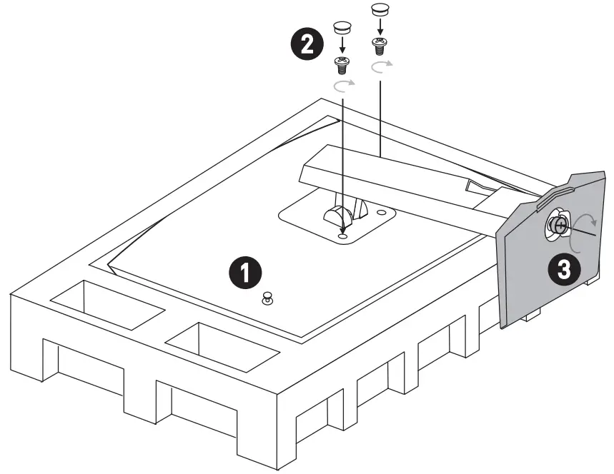 Installing the Monitor Stand
