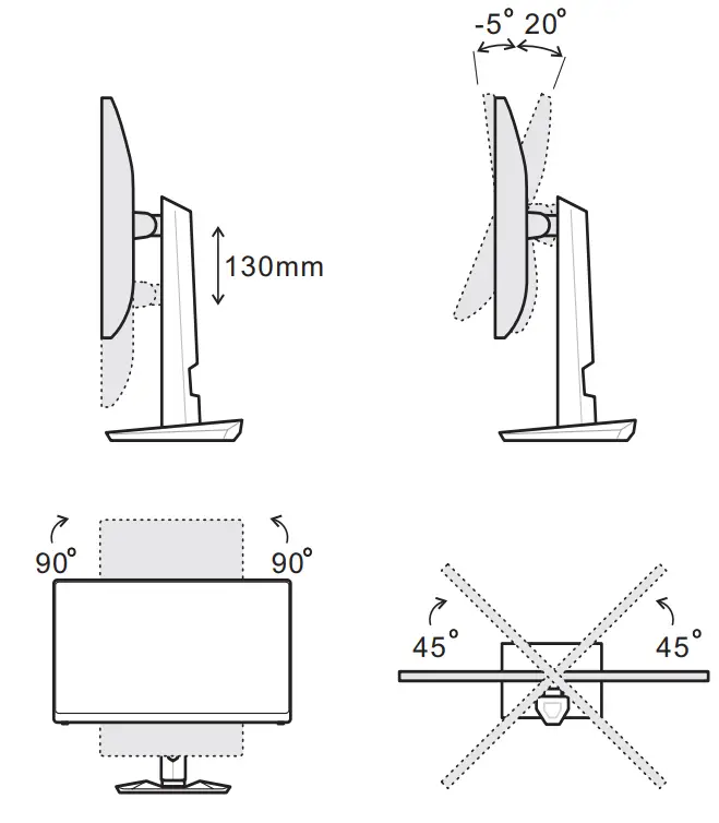 Adjusting the Monitor