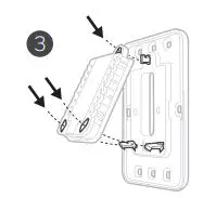 Honeywell Home TH6100AF2004 T6 Pro Hydronic Programmable Thermostat Installation Guide - Figure 3