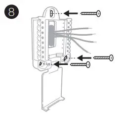 Honeywell Home TH6100AF2004 T6 Pro Hydronic Programmable Thermostat Installation Guide - Figure 8