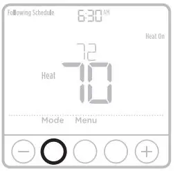 Honeywell Home TH6100AF2004 T6 Pro Hydronic Programmable Thermostat Installation Guide - System operation settings