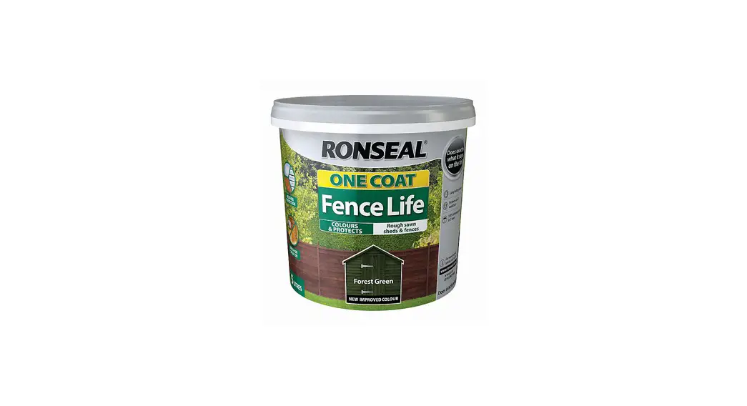 Ronseal One Coat Fence Life Forest Green Instruction Manual