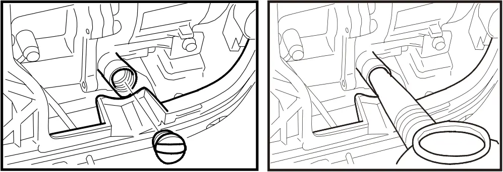 GENMAX GM5500i - Checking engine oil 1