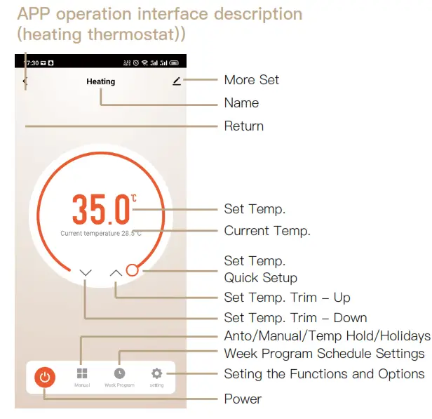 Moes WTP-BY-EU BHT-12 Smart Thermostat - Fig6