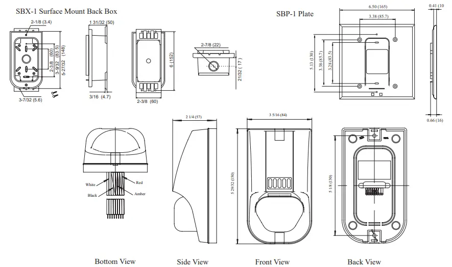 POTTER-SHB-SLB120-75-Indoor-Outdoor-Strobe-Horn-Strobe-Combination-Fig-1