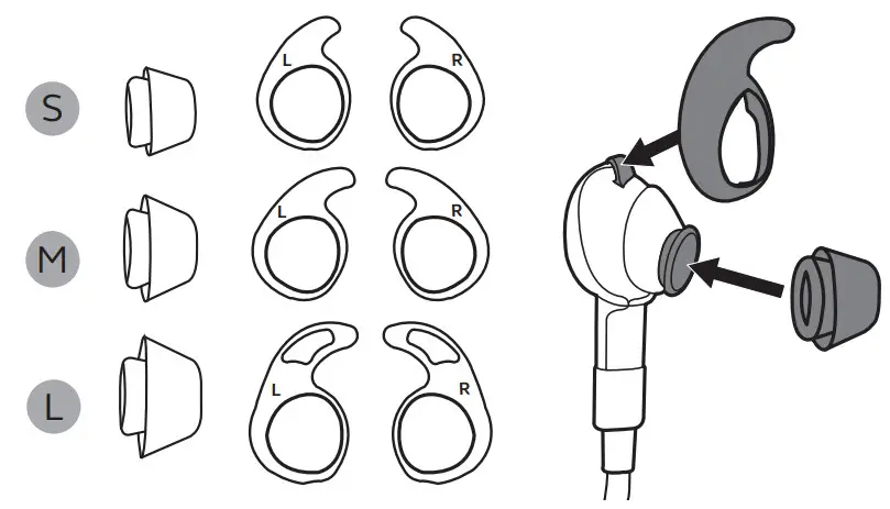 Jabra Evolve 75e Wireless Office Earbuds with Noise - EarWing