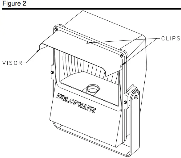 HOLOPHANE Predator Medium Floodlight Hazardous - Figure 2