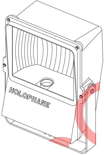 HOLOPHANE Predator Medium Floodlight Hazardous