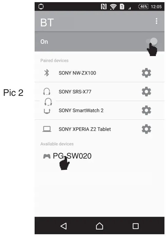 ipega PG-SW020 N-Switch Wireless Gamepad -- android pic3