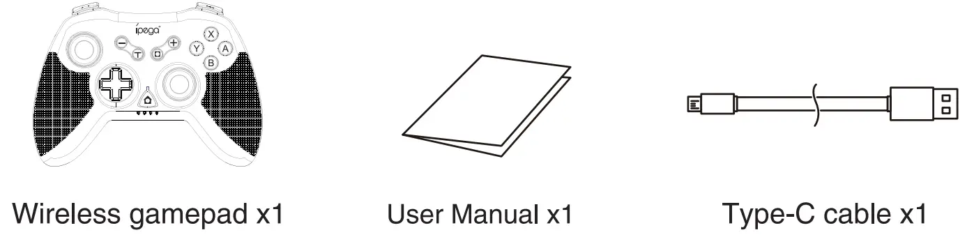 ipega PG-SW020 N-Switch Wireless Gamepad --list