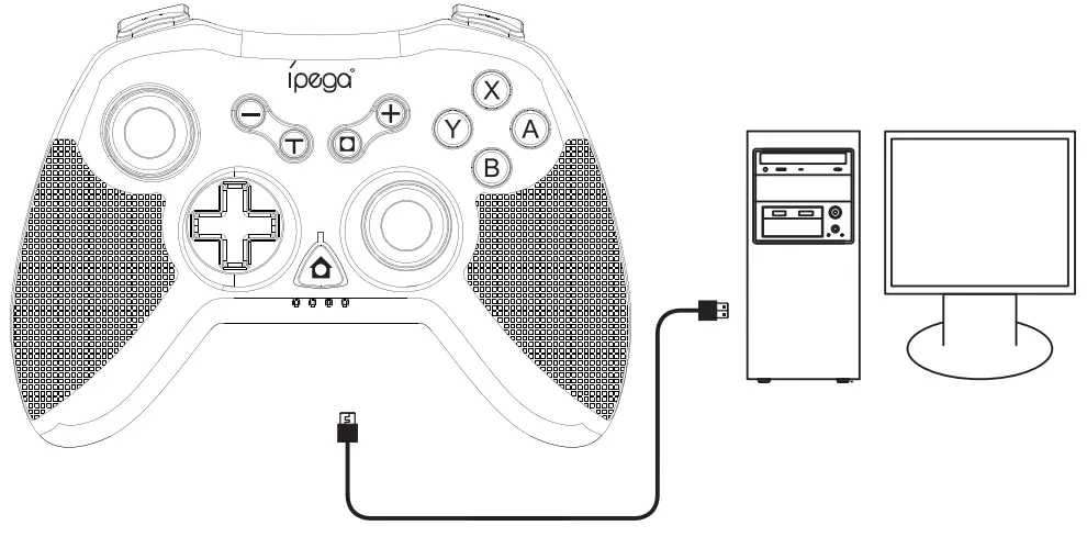 ipega PG-SW020 N-Switch Wireless Gamepad -- pc
