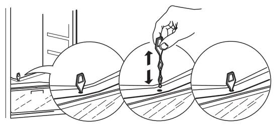 IKEA FULLGORA 500 Freestanding Stainless Steel Fridge - Fig. 1