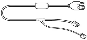 Hookswitch cable