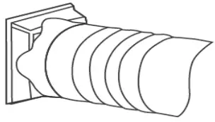 PREM-I-AIR EH1924 12,000BTU Mobile Portable Local Air Conditioner with Remote Control and Timer - EXHAUST1