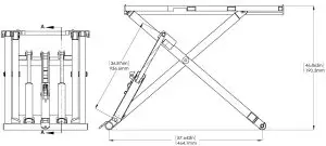 BendPak MD-6XP Portable Mid-Rise Scissor -- Parts Diagrams
