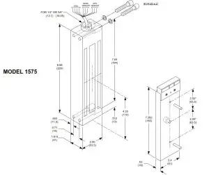 SDC EMLOCK 1575-1576-MODEL 1575