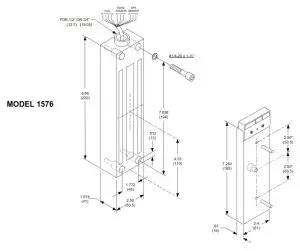SDC EMLOCK 1575-1576-MODEL 1576