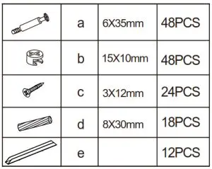 Kmart Storage Unit with 6 Tubs White 43039371 - fig 1