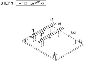 Kmart Storage Unit with 6 Tubs White 43039371 - fig 11