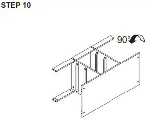 Kmart Storage Unit with 6 Tubs White 43039371 - fig 12