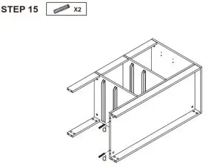 Kmart Storage Unit with 6 Tubs White 43039371 - fig 17