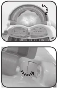 LeapFrog Rainbow Lights Piano - Tilts up or down