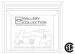 GALLERY COLLECTION EF35B Electric Heater