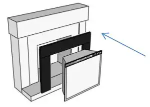 GALLERY COLLECTION EF35B Electric Heater- Friction Fit