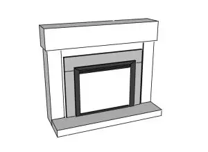 GALLERY COLLECTION EF35B Electric Heater- Friction Fit 4