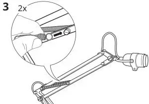 IKEA FORSA Work Lamp - 3
