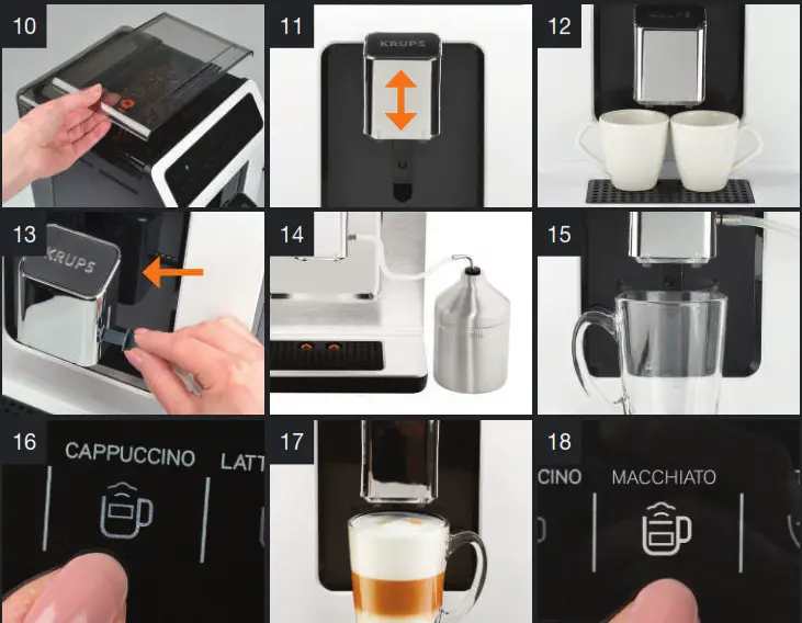 KRUPS EA89 Quattro Force Digital Full Auto Espresso - Product Overview 2