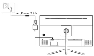 Connect Power cable