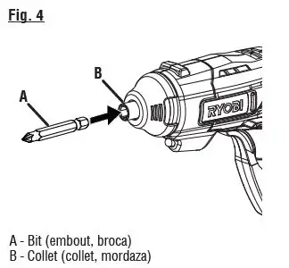 RYOBI HP74L 4V Lithium-Ion Cordless Multi-Head Screwdriver fig11