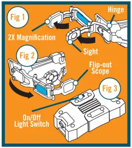 Discovery ADVENTURES DA01 Night Mission Goggles -fg1