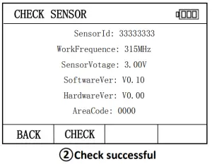 Check sensor