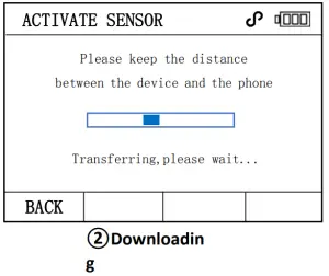 Activate sensor