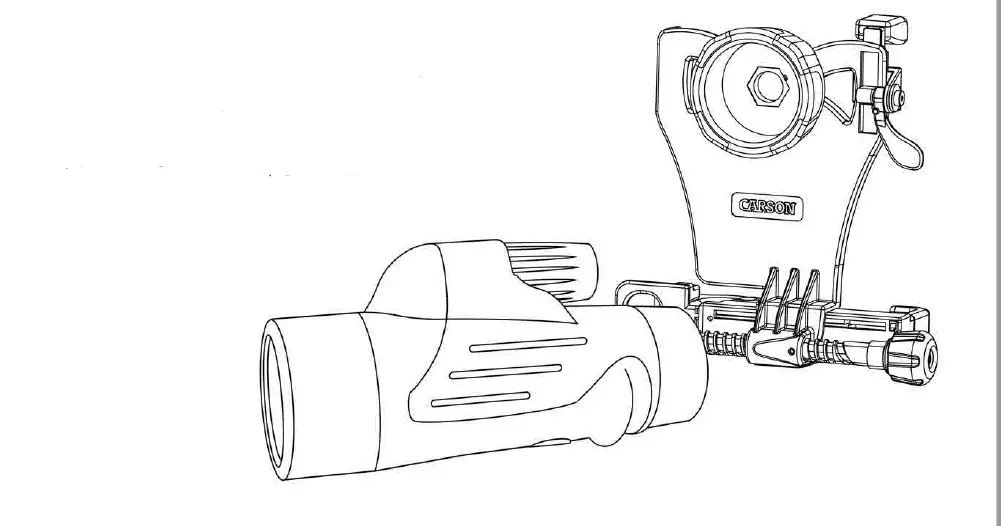 Carson Monopix Monocular + Smartphone Adapter User Guide Manual