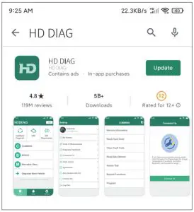 Shenzhen New Chip Intelligence HDT101 HD DIAG - diag app