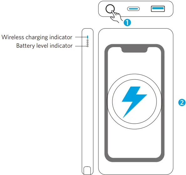 ANKER A1617 PowerCore III 10K Wireless Portable Charger - charger