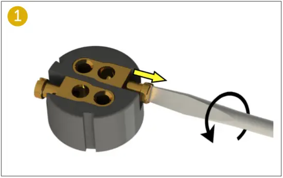 Connector installation
