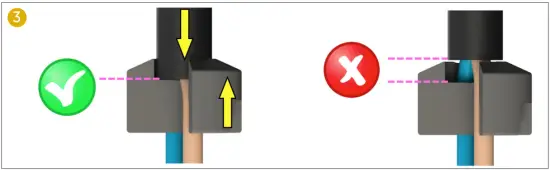 Connector installation