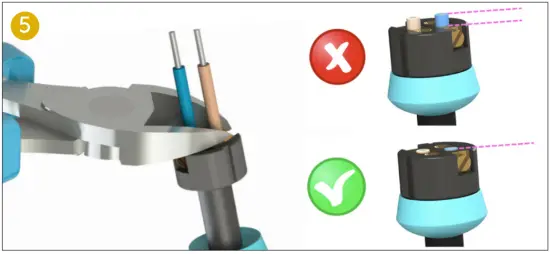 Connector installation