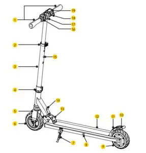 SWAGTRON SG 8 Swagger-8 Folding Electric Scooter - figure 2