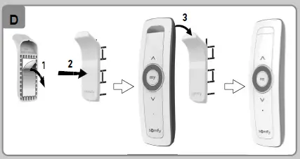 sOmfy RCSSV1 Situo 1 Variation RTS Motorised Blind Accessory 4